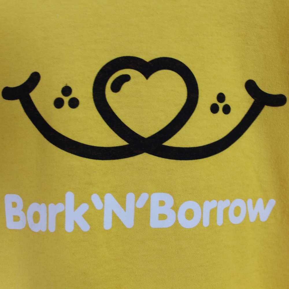 NWOT BARK 'N' BORROW YELLOW T-SHIRT SIZE L… - Picture 4 of 5